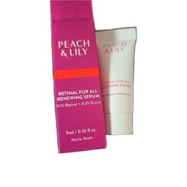 Peach & Lily Retinal For All Renewing Serum 0.16 oz/5mL Travel Mini NIB