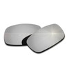Polarized Replacement Lenses for Oakley Crankshaft Sunglasses - Silver Mirrored