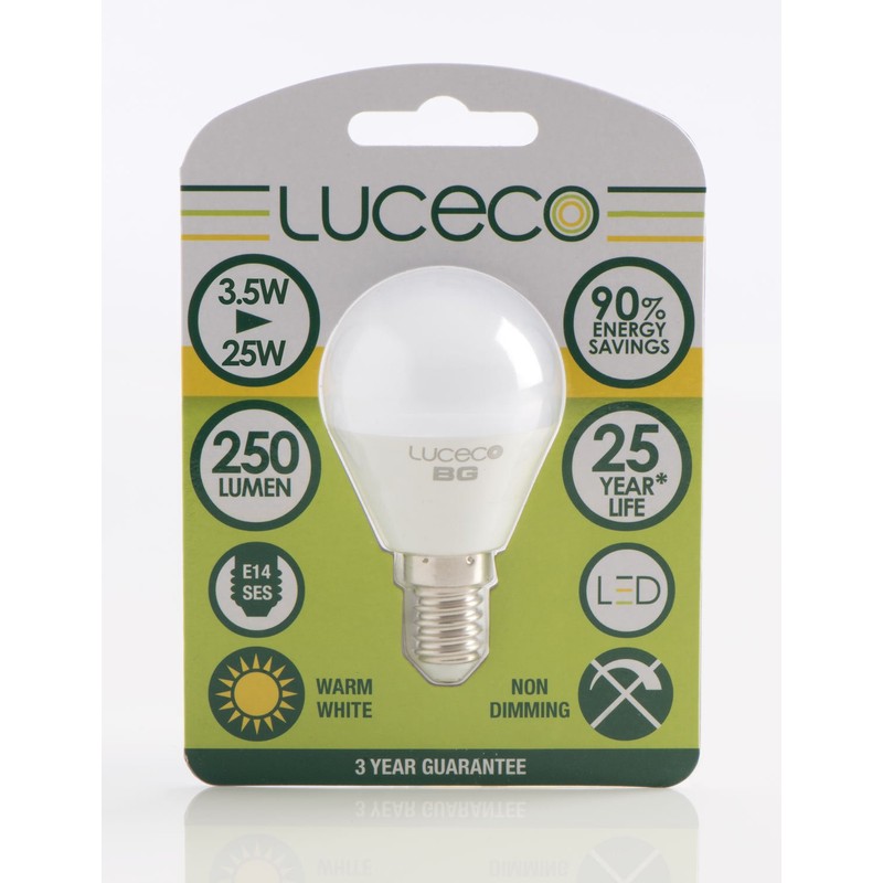 Luceco E14 Small Edison Screw 3.5 W LED 2700 k