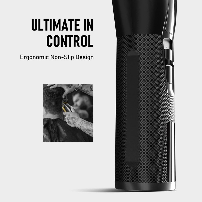 SUPRENT PRO Professional Hair Clippers for Men- USB-C Rechargeable Barber