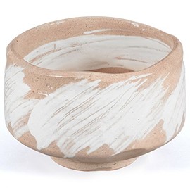 Original Japanese Matcha Bowl 500 ml, Handmade with Brush Design, Original Aricola®