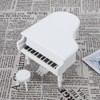 Wood Piano Model Music Box Jewelry Storage Musical Boxes with