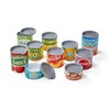 Melissa & Doug Let's Play House, 10 Grocery Cans with