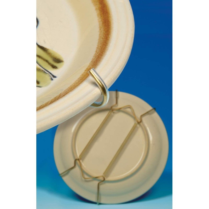 Hillman 122048 Plate Hangers 5-1/2"-8" with Tip Protectors, 1