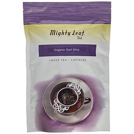Mighty Leaf Organic Earl Grey Tea, 1 lb Loose Leaf Bag, Rich and Aromatic Black Tea with Bergamot