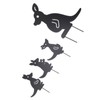 4pcs Iron Art Animal Decoration Ingenious Multi Purpose Kangaroo Plugin