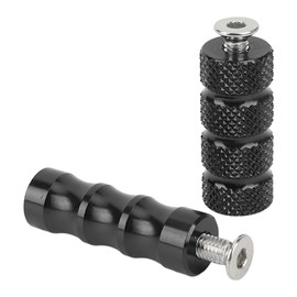 Motorbike Shifter Peg,Motorcycle Knurled Shifter Peg Anti Skid Gear Shift Brake Lever Foot Pegs Pedal,6mm Hole Motorcycle Brake Footpegs Footrest Foot Pedal Universal for