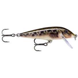 Rapala CountDown Lure with Two No. 10 Hooks, 0.9-1.8 m Swimming Depth, 5 cm Size, Live Sculpin