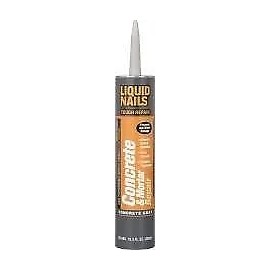 Akzo Nobel Liquid Nails Concrete Mortar Repair 10.3 Oz Cartridge