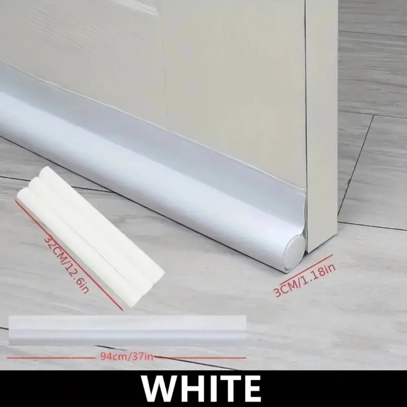 OrganiMax Door Bottom Sealing Strip – Adjustable Weatherstrip Draft Stopper,