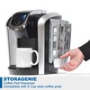STORAGENIE Coffee Pod Holder Side Mount K Cup Pods Dispenser