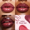 KIMUSE Juego de 3 labios combinados, kit de labios coreanos
