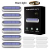 Solar LED Step Lights for Outdoor Stairs – IP68 Waterproof