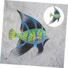 Ipetboom Metal Fish Wall Art Decor Decorative Iron Wall Hanging