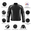 ILM Motorcycle Jacket with CE Armor for Men Enduro Touring