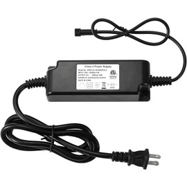 Sumaote Power Adapter, Transformer ETL Listed DC 12V 30W US Plug Power Supply for LED Deck Lights Kit