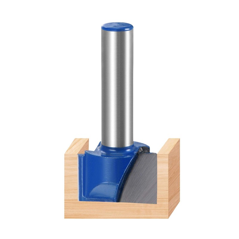 sourcing map 20mm Dia 8mm Shank Bottom Cleaning Router Bit,