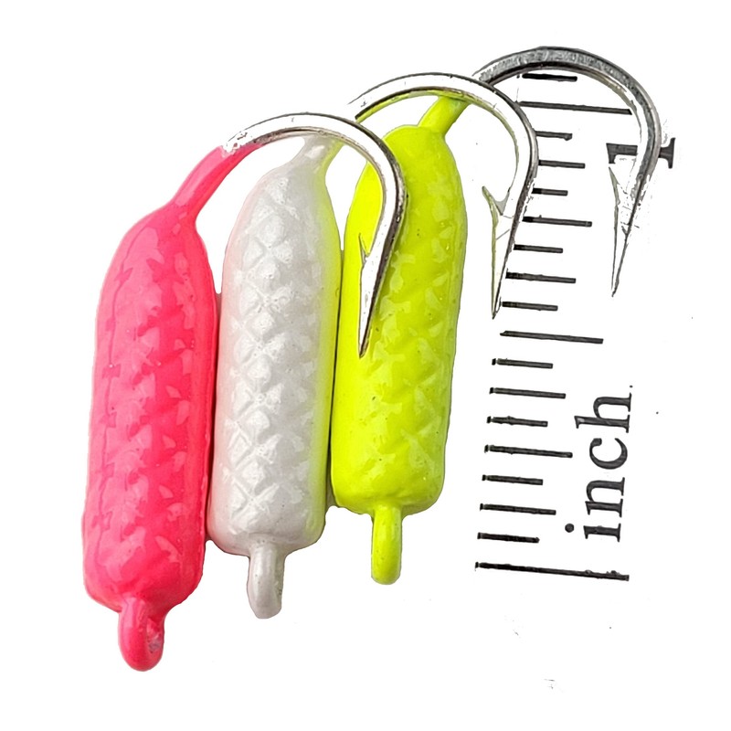 Yellowtail Snapper Jig 1/4 Oz Pink Sz1 10Pk 1/4