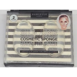 Danielle Silicone Cosmetic Sponge ReUsable Foundation Makeup Application Tools