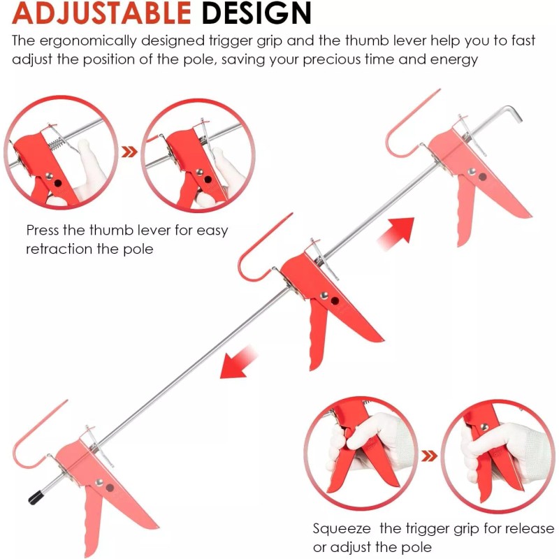 for Thexton THE393 Universal Adjustable Pedal Depressor Tool