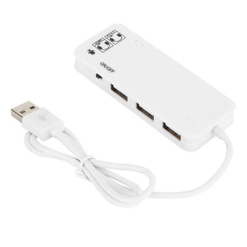 USB 2.0 Hub TO 3 port USB 2.0 + Headphone