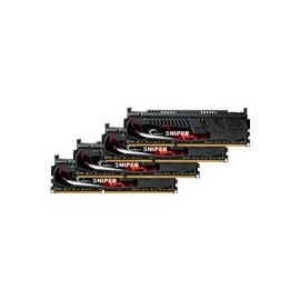 16GB G.Skill DDR3 PC3-17000 2133MHz Sniper Series (9-11-10-28) Quad Channel kit 4x4GB