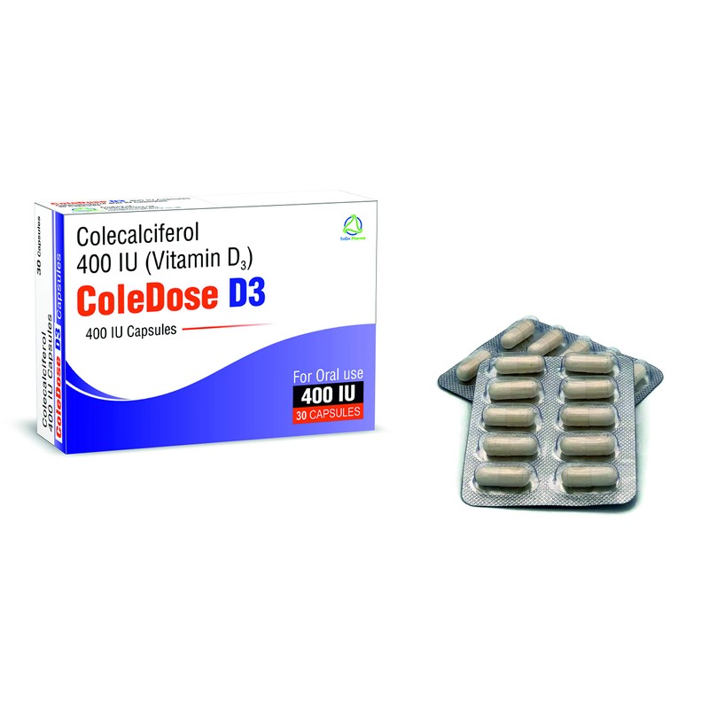 Vitamin D 400 IU –Equivalent to 10 mcg - ColeDose