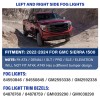 CNPAPC 2 For GMC Sierra 1500 2022 2023 2024 LED