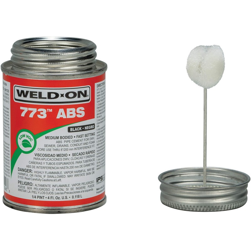 Weld-On 10246 773 ABS Medium-Bodied High Strength Solvent Cement -