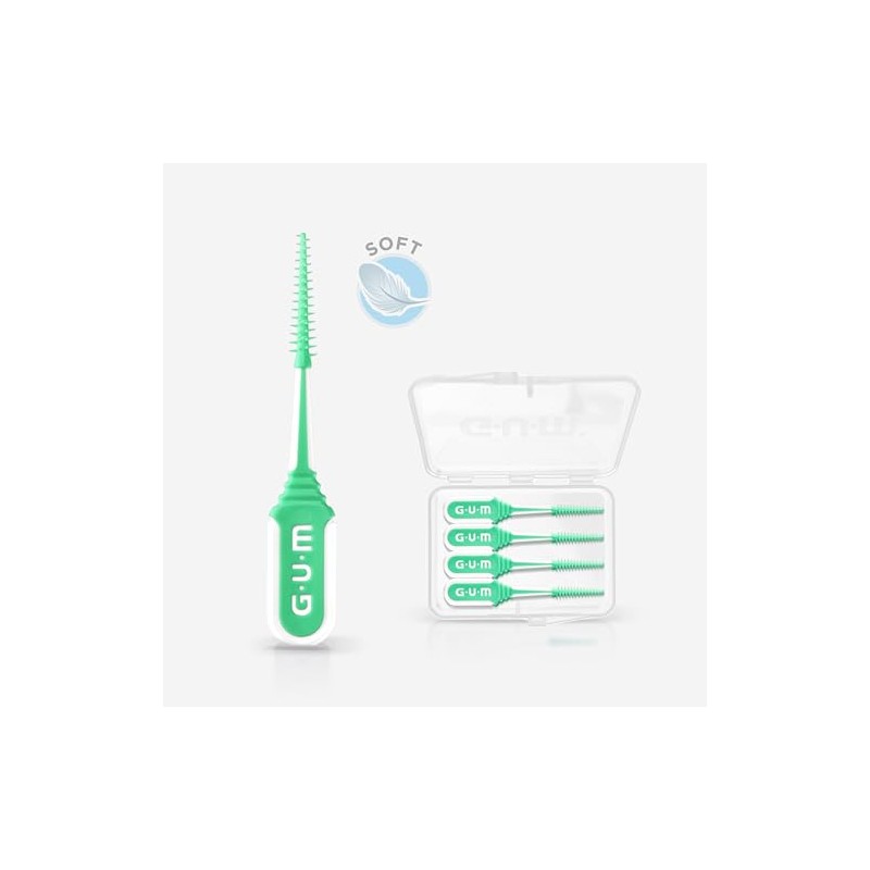 GUM Soft Picks Minty Interdental Cleaner, Refreshing Mint Flavour, Teeth