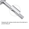sourcing map 14mm Sliding T-Handle Hex Key Wrench for Fast-Spinning,