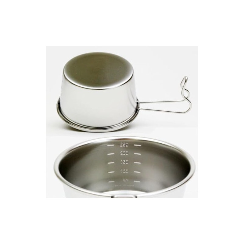 DUCKNOT SHERA CUP SHERA CUP STAINLESS FIRE DIRECT GRADE, DEEP