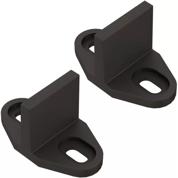 No Brand JUBEST Black Aluminum Floor Guide for Sliding Barn