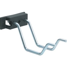 トラスコ中山(TRUSCO) パンチングパネル用クランクフック 2本タイプ A型ベース PFA-20W