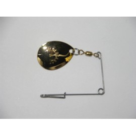 Hildebrandt 0JSG Jig Spinner, 0 Gold 2 pk