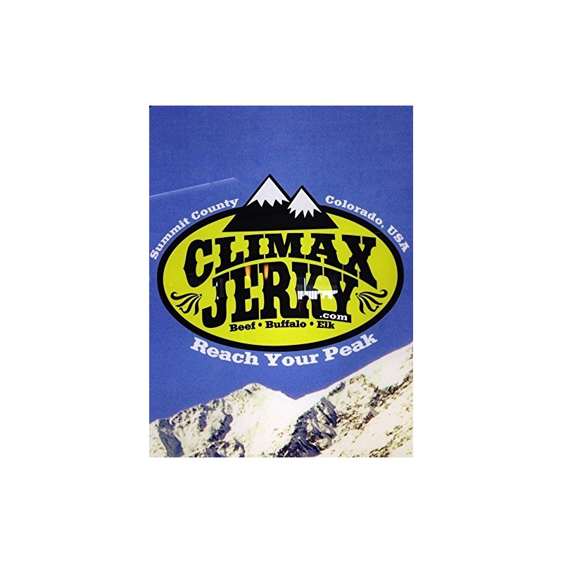 Climax Jerky Premium Thin Cut 3.25 OZ. Oven Roasted Natural