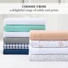 MARTHA STEWART Ultra Soft Brushed and Washed Microfiber 4 Piece