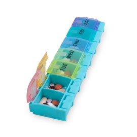 Jobar Push Lock Pill Organizer
