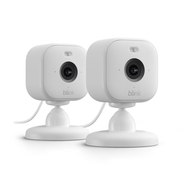 Blink Mini 2 — Plug-in smart security camera, HD night