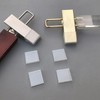KOMBIUDA Transparent Silicone Hanger Grips 50 Pcs Non Slip Anti