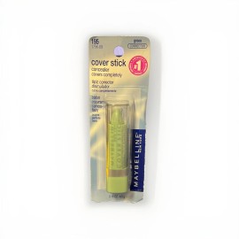Maybelline New York Cover Stick Concealer 195 Green Corrector - Corrects Redness