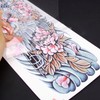 Crane & Cloud Design Irezumi Henna Tattoo Sticker Irezumi Sticker 3ea