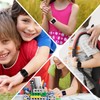 A ALPS Kids Fitness Tracker Watch Silicone Bands Ages 3-16