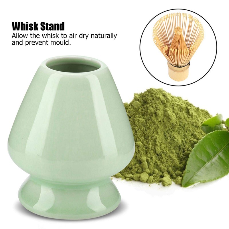 Matcha Whisk Ceramic Holder 3.1 x 2.8 x 2.8 inches