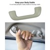 YIGUCS Auto Roof Pull Handle Grab Rail Grey Without Hook