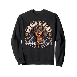 Dachshund Dog World's Best Weenie Dad Sweatshirt