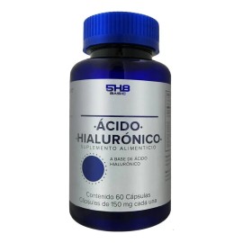 5h8 Ácido Hilaurónico 100mgs 60 Cápsulas Con 5mgs Magnesio Sabor Sin sabor