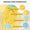 2-Pack Shoe Laundry Bags for Washing Machine, 10,000+ Fluffy Fibers