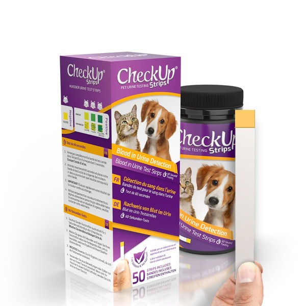 CheckUp Testing Strips x 50 (Blood in The Urine Test