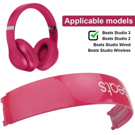 Studio 2 Headband Replacement Parts Accessories Studio 3 Head Band Repair Kit Compatible with Studio 3.0 / Studio 2.0 Wireless(B0500 B0501) Top Headband(Studio2-Pink)